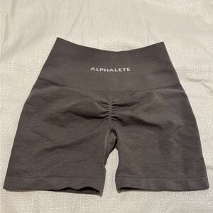 Alphalete Women's Charcoal Bike Shorts